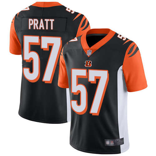 Cincinnati Bengals Limited Black Men Germaine Pratt Home Jersey NFL Footballl #57 Vapor Untouchable->cincinnati bengals->NFL Jersey